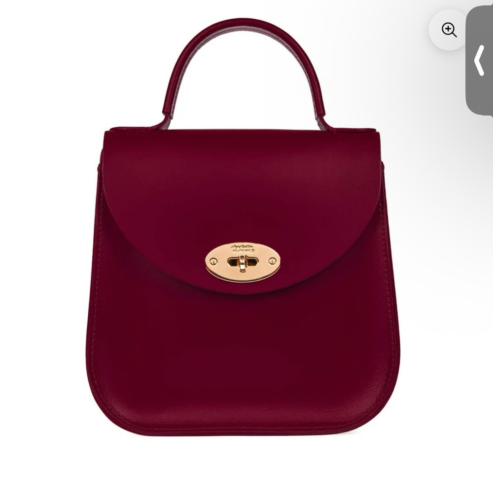 Charlotte Elizabeth original Bloomsbury bag.  Used less than 5 times. Dark Red
